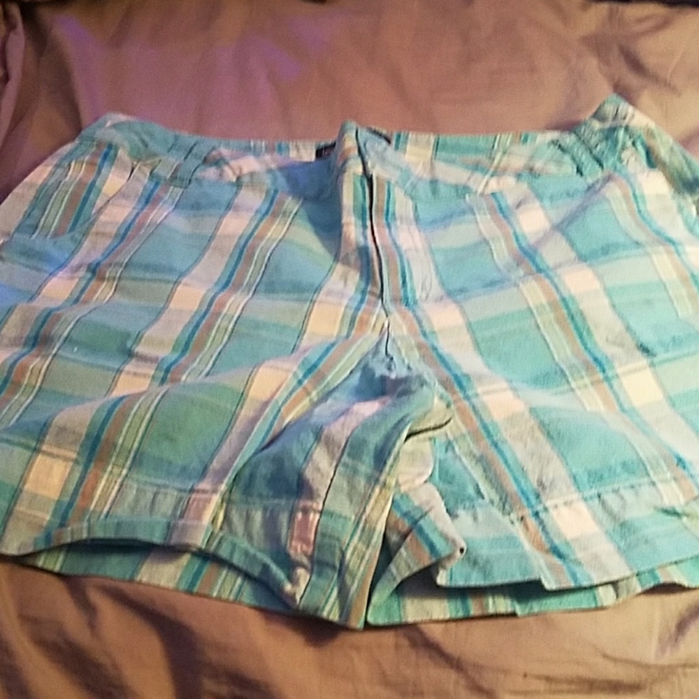 Plaid shorts
